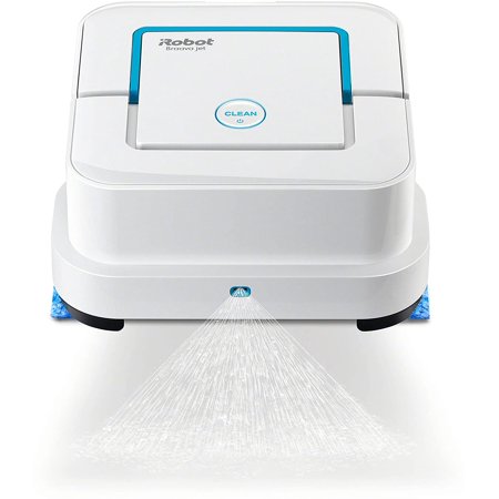 iRobot Braava Jet 240 Superior Robot Mop - App Enabled, Precision Jet Spray, Vibrating Cleaning Head,Wet and Damp Mopping,Dry Sweeping Modes
