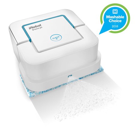 iRobot® Braava jet® 240 Superior Robot Mop - App enabled, Precision Jet Spray, vibrating cleaning head, wet and damp mop