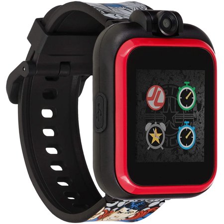 iTouch Playzoom Justice League Kids Smartwatch - Video Camera Music Learning Fun Watch (Multi)