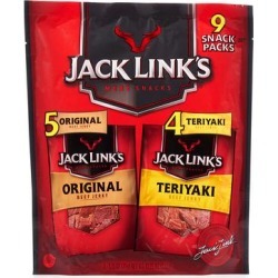 Jack Links Jerkies 9 - 9-Ct. Original & Teriyaki Beef Jerky Variety Pack