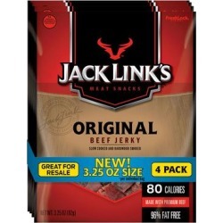 Jack Link's Original Beef Jerky (3.25 oz., 4 ct.)