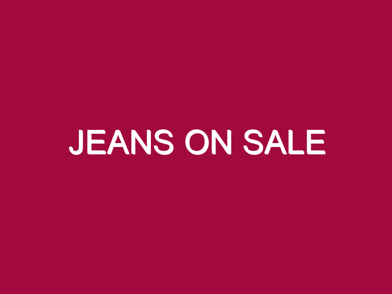 jeans on sale 1307487