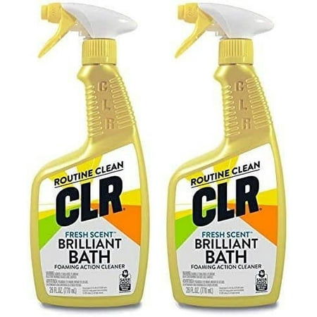 Jelmar Pb-Bk-2000 Clr Fresh Scent Bath And Kitchen Cleaner, 26 Oz Trigger Spray Bottle, 2pack