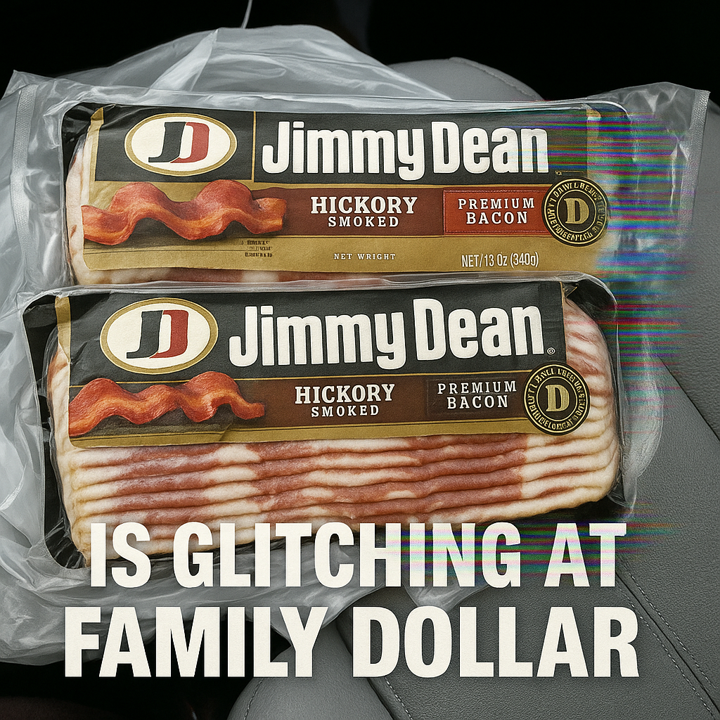 Jimmy Dean Hickory Smoked Bacon Is Glitching At Family Dollar Jimmy Dean Hickory Smoked Bacon Is Glitching At Family Dollar