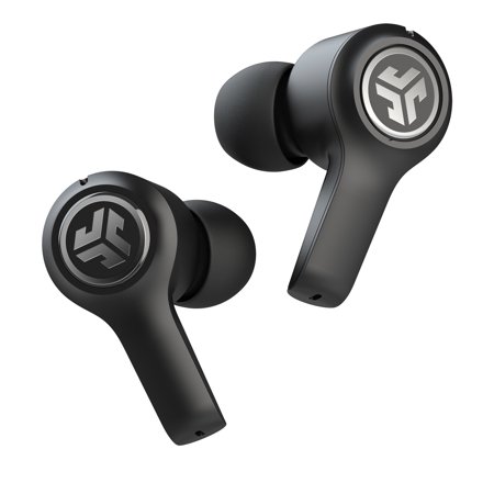 JLab Audio JBuds Air Executive Bluetooth Earbuds, True Wireless with Charging Case, Black, EBJBUDSAIRSPRTRBLK82