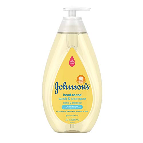 Johnson's Head-To-Toe Tear-Free Baby Body Wash & Shampoo, 27.1 fl. oz - WALMART