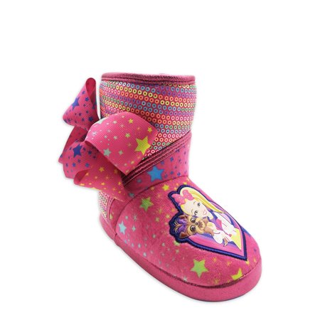 Jojo Siwa Toddler Girl's Bootie Slippers