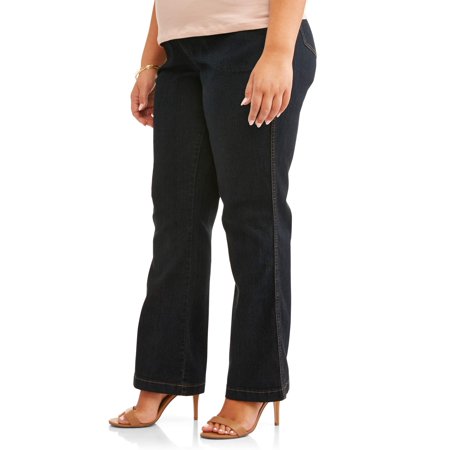 Just My Size Plus Size 4-Pocket Stretch Bootcut Jeans, Regular and Petite Lengths