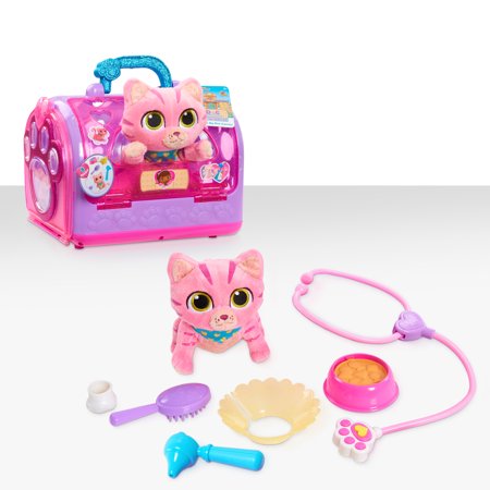 Just Play Doc McStuffins Pet Rescue On-the-Go Carrier, Whispers, Kids Toys for Ages 3 up