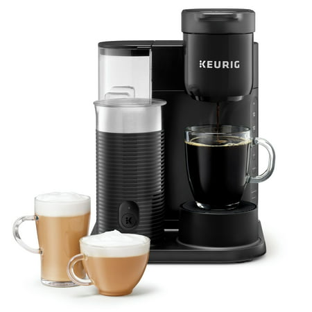 Keurig K-Cafe Essentials Single Serve K-Cup Pod Coffee Maker, Latte Maker and Cappuccino Maker, Black