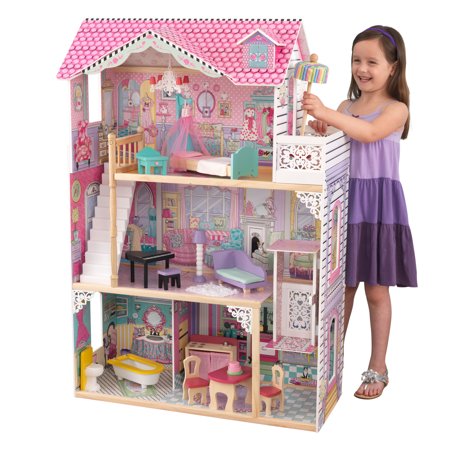 KidKraft Annabelle Dollhouse with Accessories, 11 Pieces