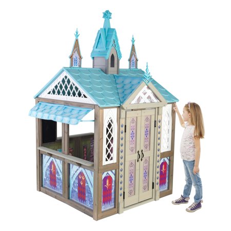 KidKraft Disney® Frozen Arendelle Wooden Playhouse, Children's Outdoor Play