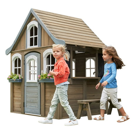 KidKraft Forestview II Wooden Playhouse with EZ Kraft Assembly™ ON SALE AT WALMART!