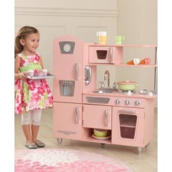 KidKraft Play Kitchens Pink - Pink Vintage Play Kitchen