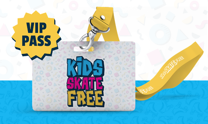 Kids Skate FREE ALL Year Long! Sign Up Now!