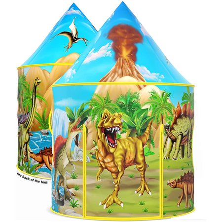 Kids Dinosaur Play Tent for Boy 3/4/5/6/7/8 Years Toddler Toys Tent Indoor Outdoor