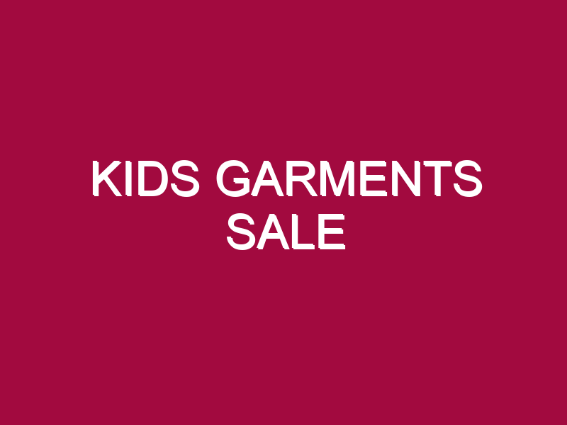 Kids Garments Sale