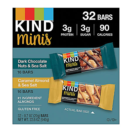 KIND Minis Variety Pack (32 pk.) On Sale At Sam’s Club