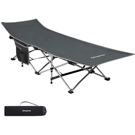 KingCamp Portable Folding Camping Cot Lightweight Sleeping Cot for Adult
