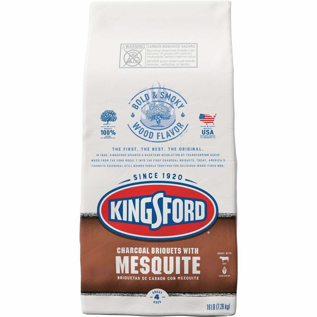 Kingsford 16 Lb. Mesquite Briquets Charcoal 32075