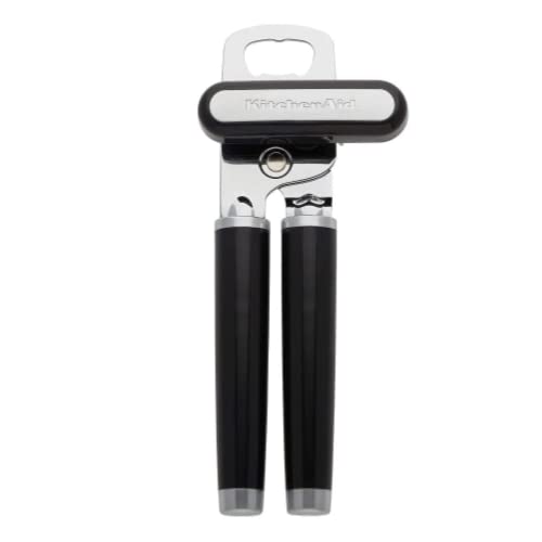 KitchenAid Classic Multifunction Can Opener / Bottle Opener, 8.34-Inch, Black - Amazon Today Only