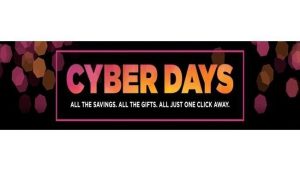 Cyber Days are LIVE at Kohls!