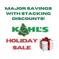 Save BIG with Stacking Discounts & Kohl’s Holiday Sale Event!