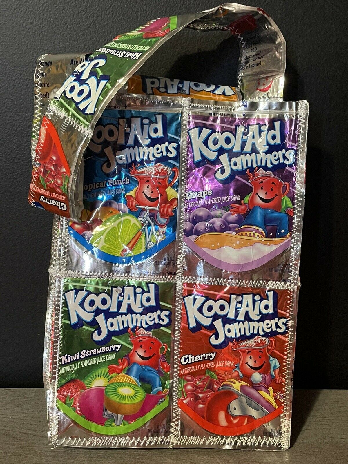 KOOL AID Jammers Purse Tote Bag Rare! Vintage 90s!! Multiple Flavors