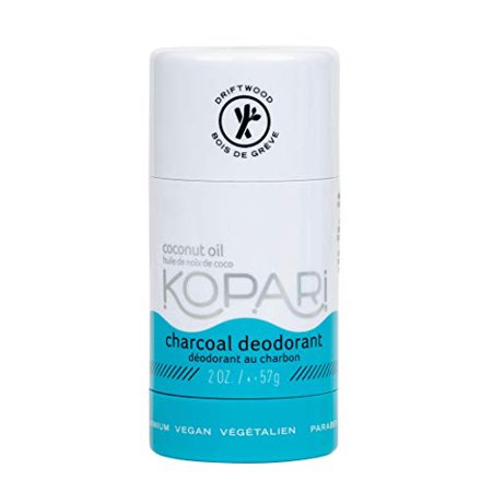 Kopari Aluminum-Free Deodorant Charcoal | Non-Toxic, Paraben Free, Gluten Free & Cruelty Free Men?s and Women?s Deodorant | Made with Organic Coconut Oil | 2.0 oz