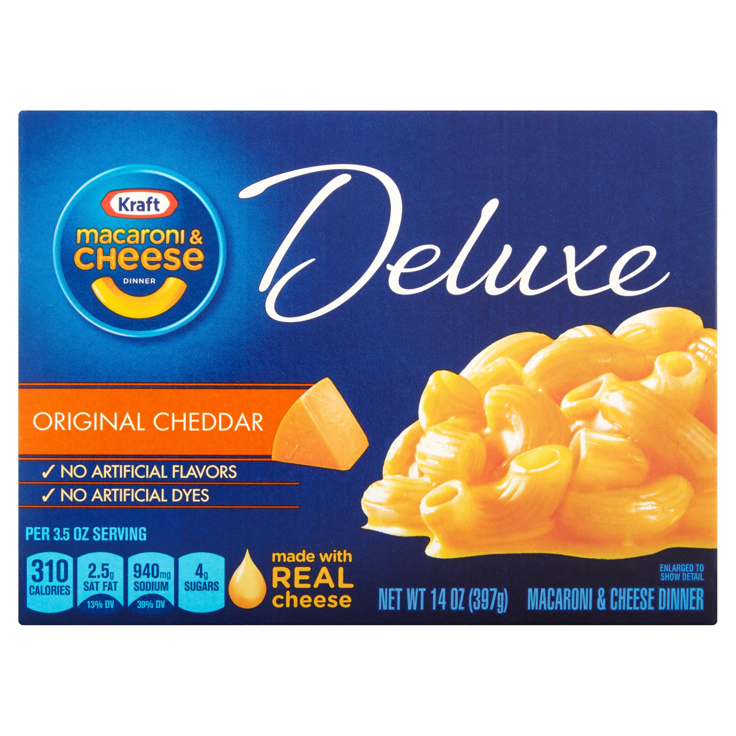 Kraft Mac & Cheese Deluxe - 14oz