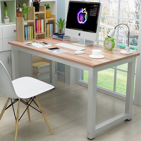 Ktaxon Wood Computer Desk Pc Laptop Study Table Workstation Home Office Furniture