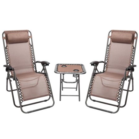 Zero Gravity Chairs & Portable Cup Holder Table Reduced Price Online