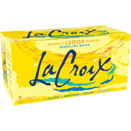 LaCroix Sparkling Water, Lemon 8pk/12 fl Oz