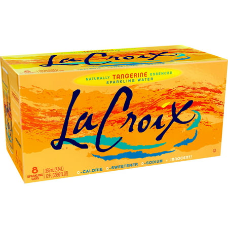 LaCroix Tangerine Sparkling Water - 8pk/12 fl oz Cans, 8 / Pack (Quantity)