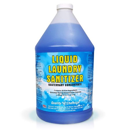 Laundry Sanitizer - Liquid Additive Household / Commerical - 1 gallon (128 oz.)