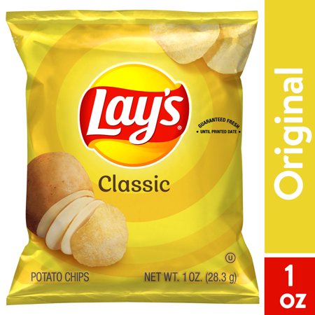 Lay's Classic Potato Chips, 1 oz Bag