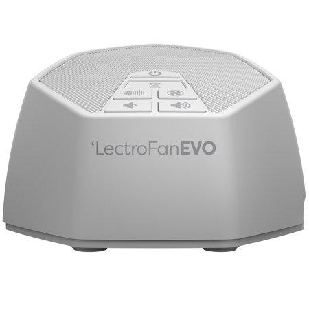 LectroFan EVO: Sound & Noise Machine For Sleep, Rest and Relaxation - White