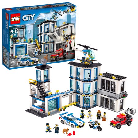 LEGO City Police Station 60141 Building Set (894 Pieces)