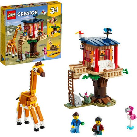 LEGO® Creator - Safari Wildlife Tree House 31116 [New Toy] Brick