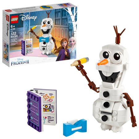 LEGO Disney Frozen II Olaf the Snowman 41169 Building Toy for Frozen Fans (122 pieces)