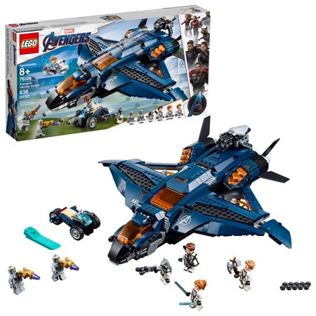 LEGO Marvel Avengers Ultimate Quinjet 76126 Superhero Jet Toy