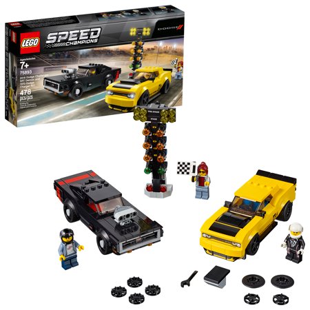 LEGO Speed Champions 2018 Dodge Challenger SRT Demon and 1970 75893