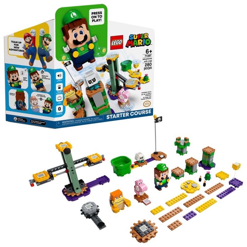 LEGO Super Mario Adventures with Luigi Starter Course 71387 Building Kit TODAY ONLY At Target