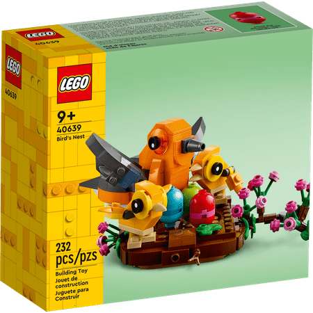 LEGO Bird’s Nest Building Toy Kit, Makes a Great Easter Basket Filler and Easter Gift Idea for Kids, 40639