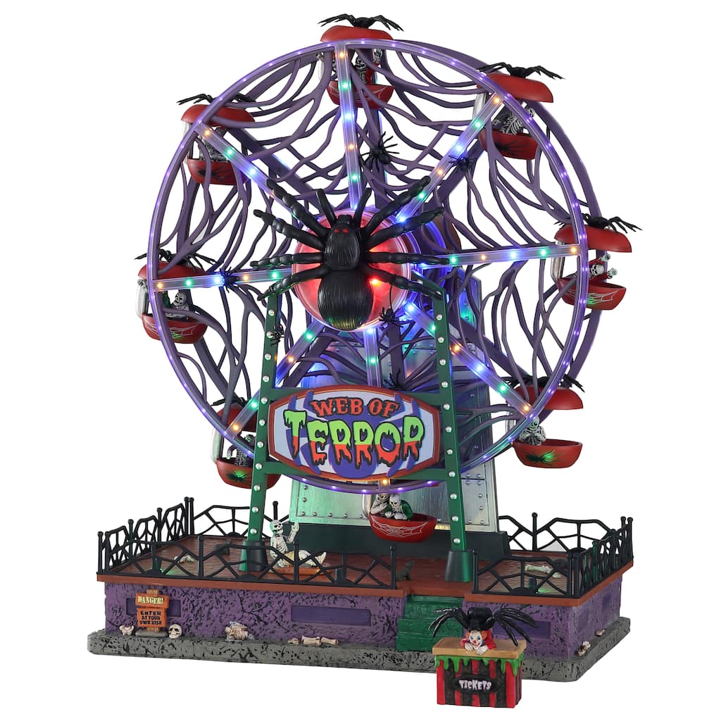 Lemax® Spooky Town® Web of Terror Ferris Wheel