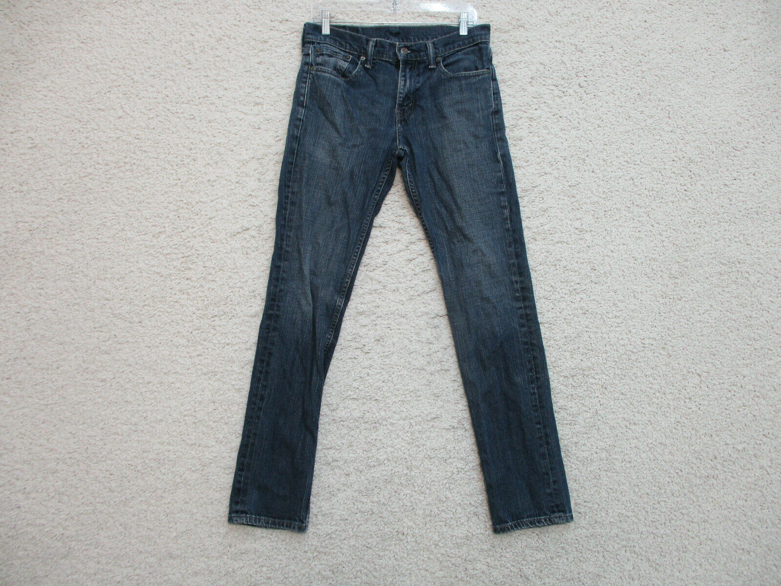 Levis 511 Jeans 30x32 Mens Blue Denim Skinny Stretch Dark Wash Casual Modern Fit