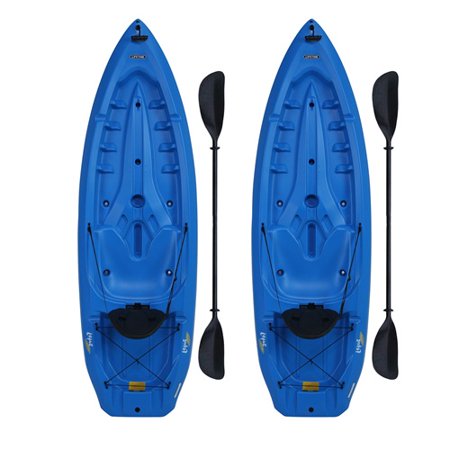 Lifetime Sit On Top Kayak, Lotus 8 Ft. - Blue, Set of 2