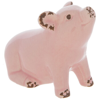 Light Pink Pig Looking Up on Sale At hobby lobby