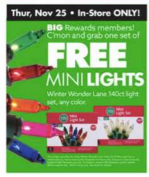 Big Lots- FREE Christmas Tree Lights! One Day Only!
