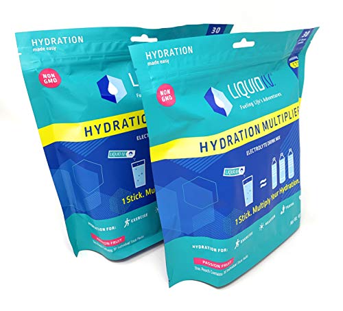 Liquid I.V. Hydration Multiplier, Electrolyte Powder, Easy Open Packets, Supplement Drink Mix (Passion Fruit, 60 Count) On Sale At Amazon.com